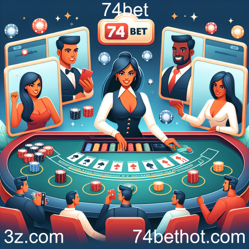 Cassino Ao Vivo no 74bet: A Experiência do Jogo Imersivo